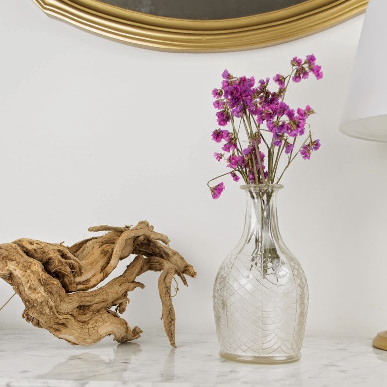 Una casa Shabby Chic en blanco