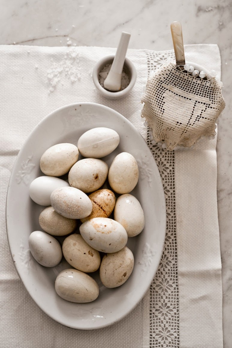 Una casa Shabby Chic en blanco