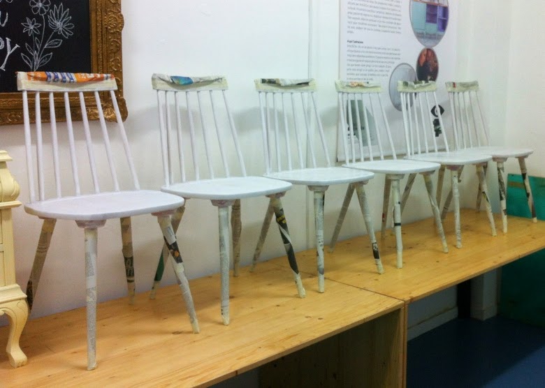 Cómo transformar unas antiguas sillas recuperando su historia