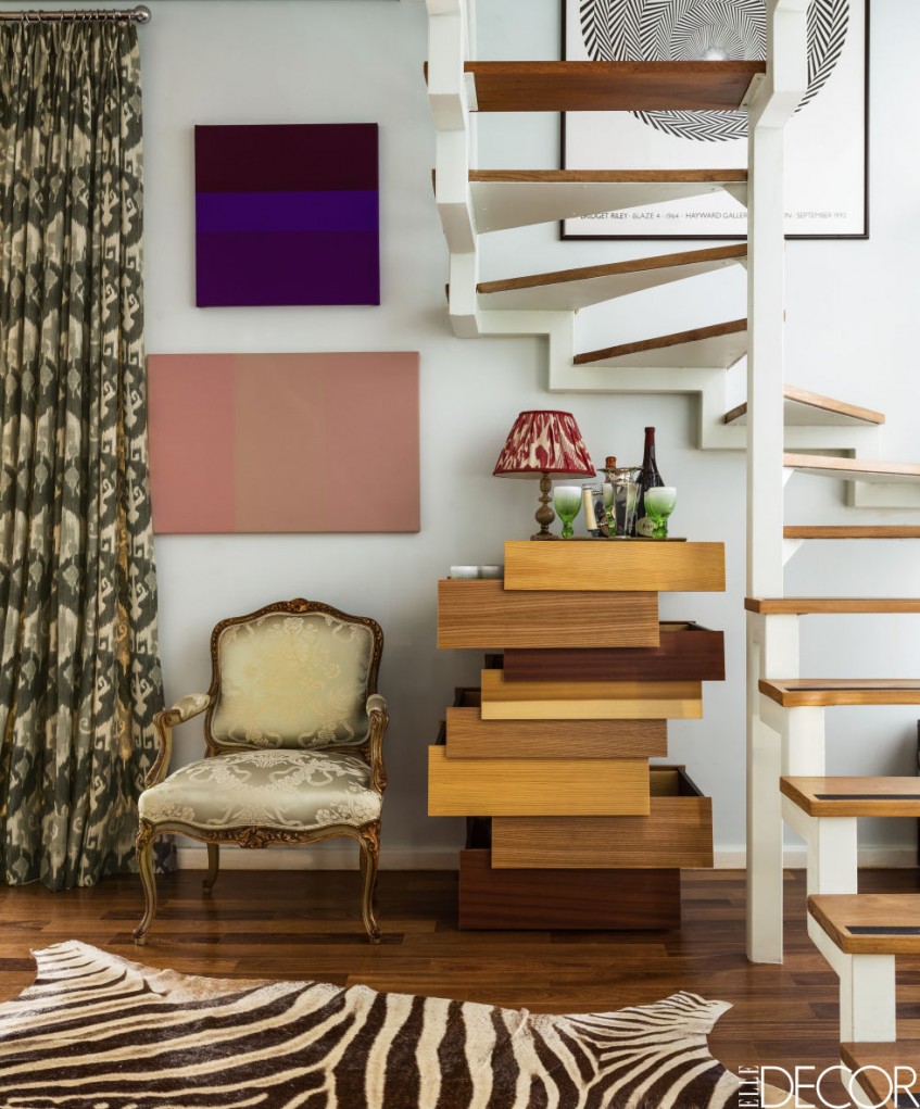 Un dúplex suntuoso y colorido en el corazón de São Paulo