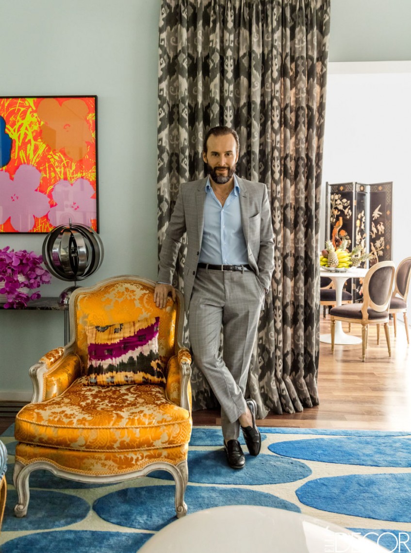 Un dúplex suntuoso y colorido en el corazón de São Paulo