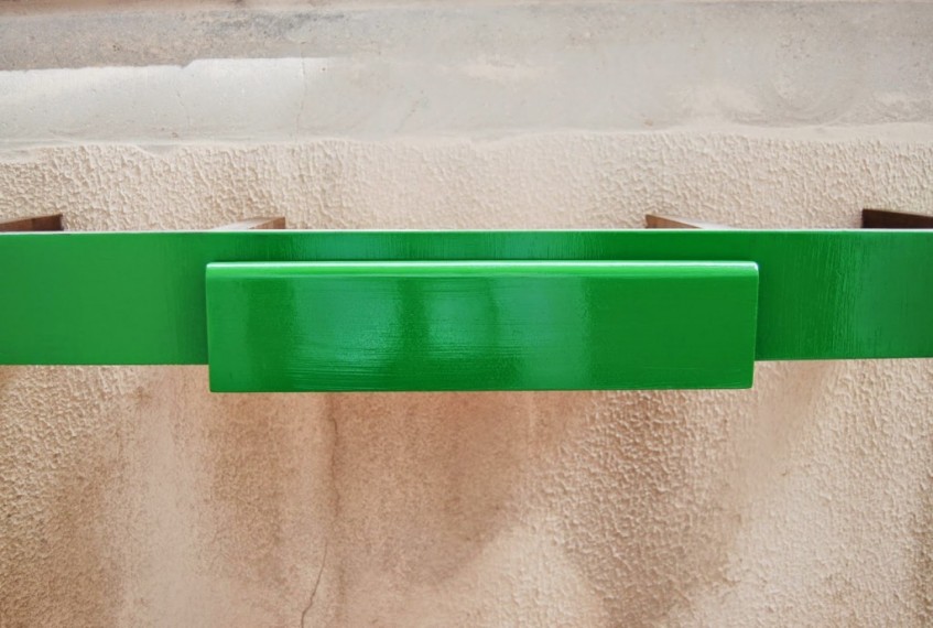 Cómo sacar provecho de una antigua mesa de cocina de los años 70