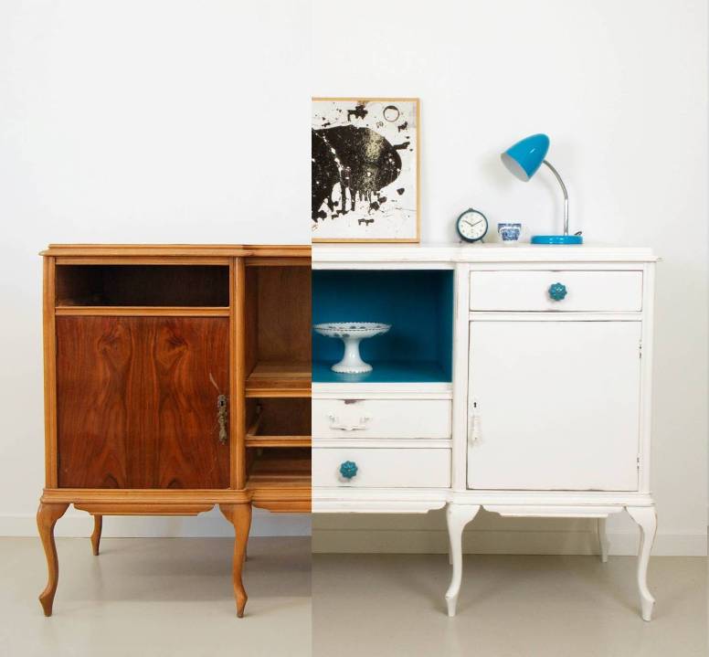 De viejo aparador o buffet a mueble muy Chic