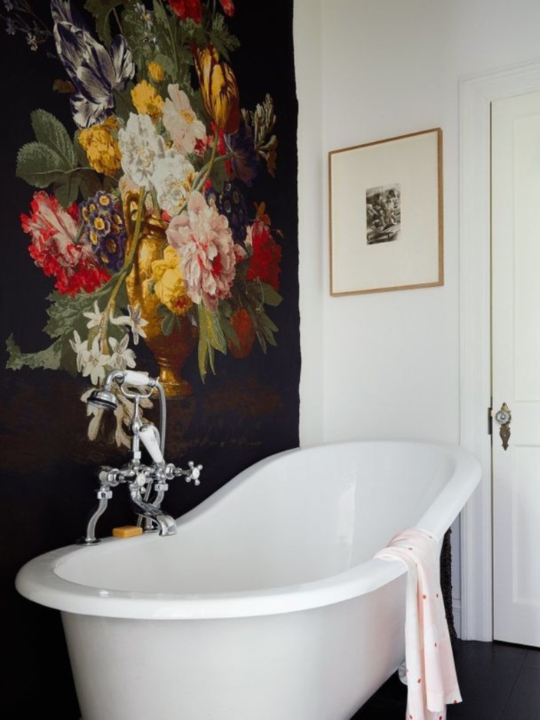 Arte y libros para una casa elegante y creativa