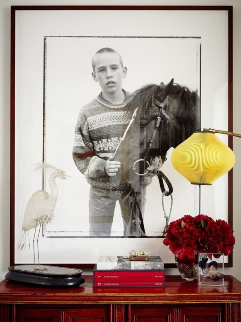 Arte y libros para una casa elegante y creativa