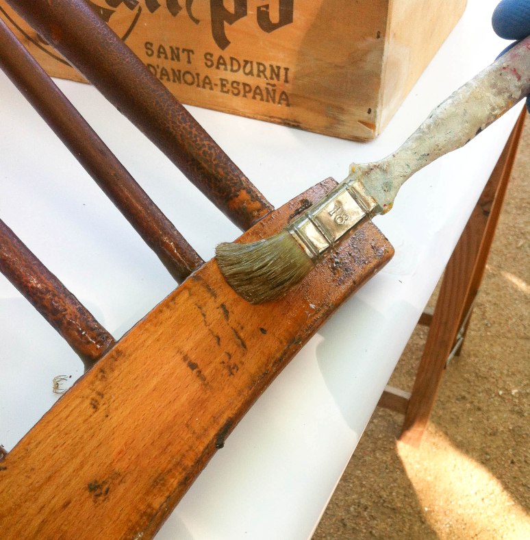 Cómo transformar una silla de estilo escandinavo