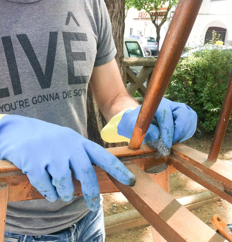 Cómo transformar una silla de estilo escandinavo