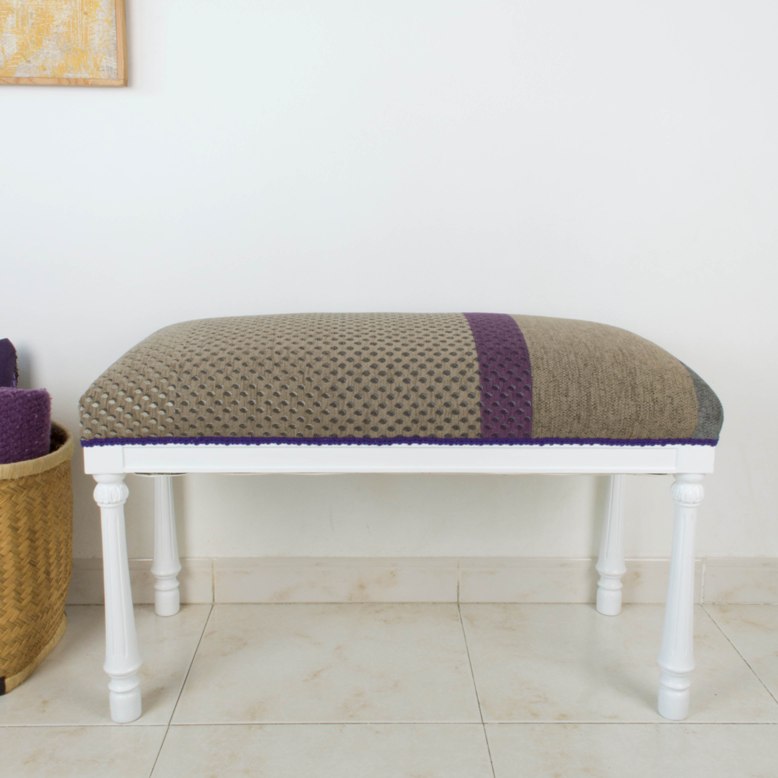 Transformar y retapizar una banqueta de forma tradicional