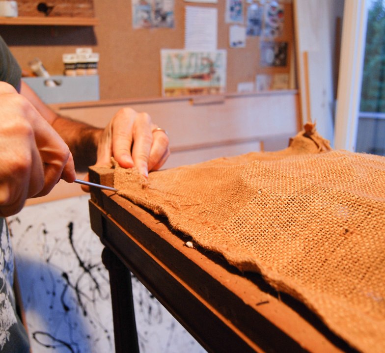 Transformar y retapizar una banqueta de forma tradicional