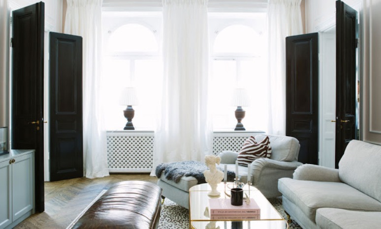 Luz y elegancia en un apartamento de Estocolmo