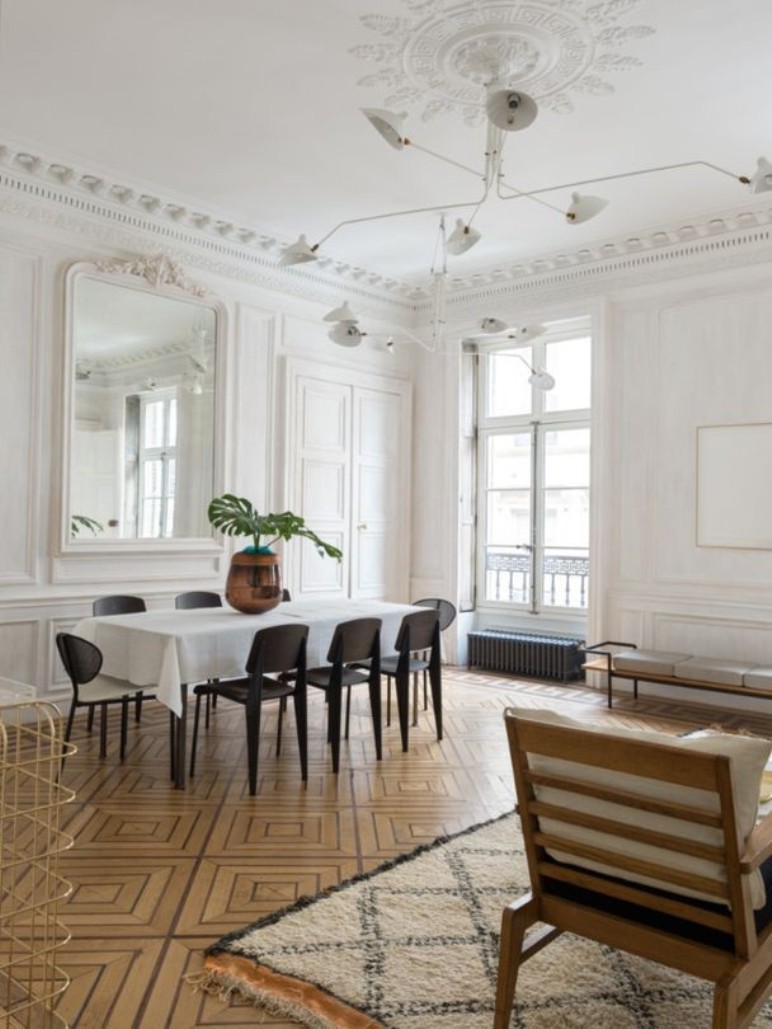 Un elegante apartamento de vacaciones en París