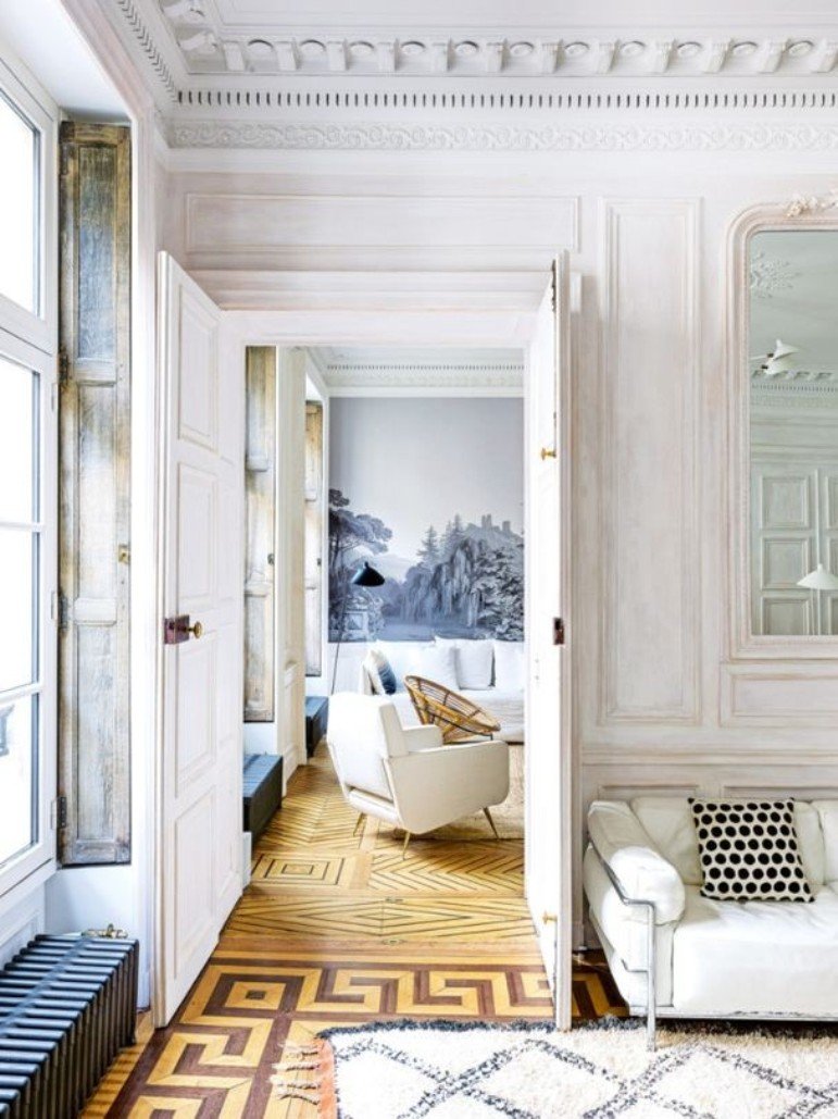 Un elegante apartamento de vacaciones en París