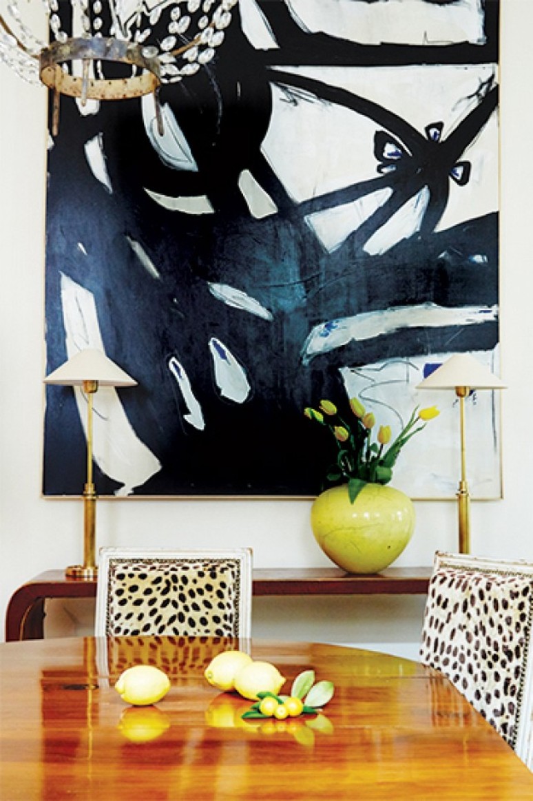 Apuesta por el arte abstracto en blanco y negro, y acertarás