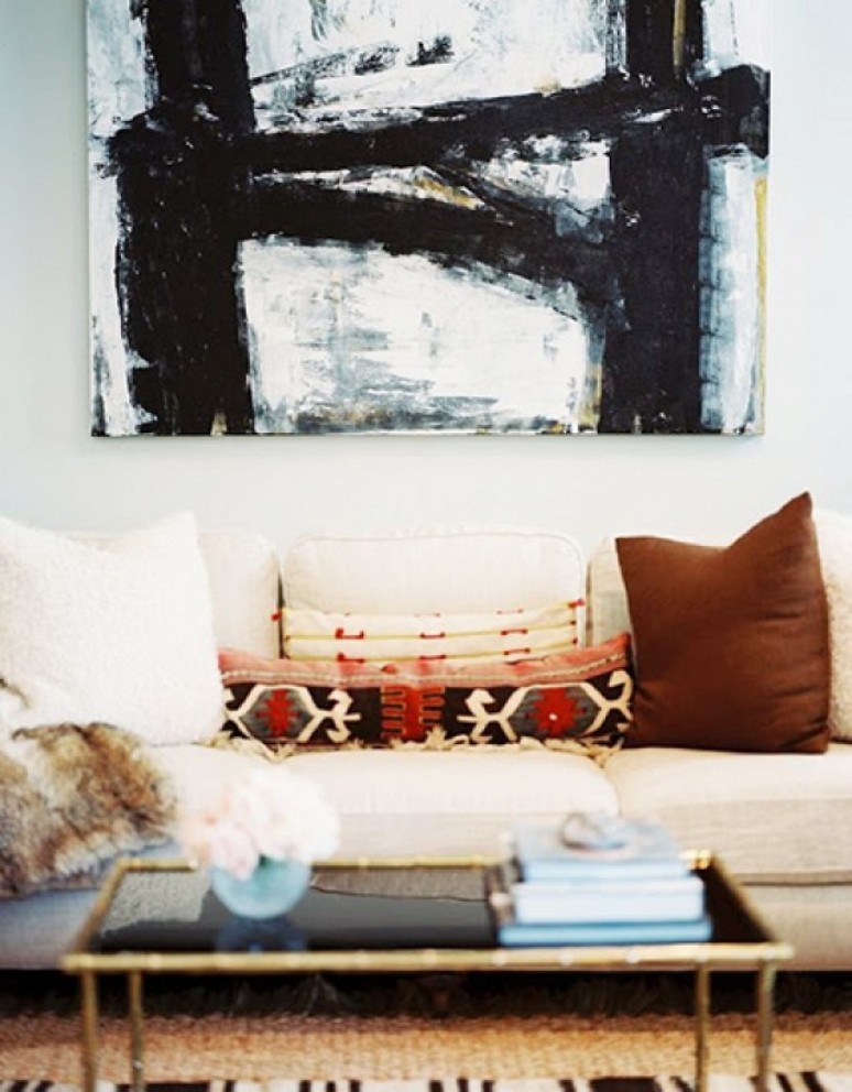 Apuesta por el arte abstracto en blanco y negro, y acertarás