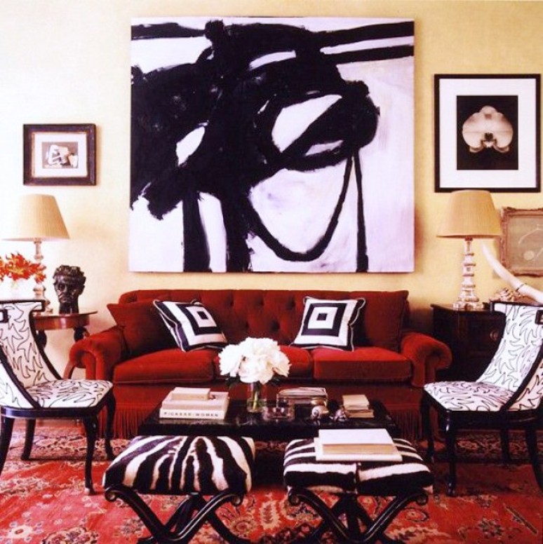 Apuesta por el arte abstracto en blanco y negro, y acertarás