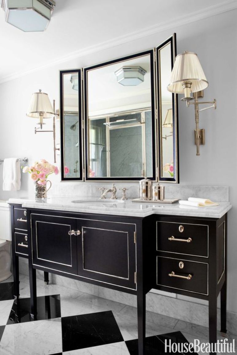 Cómo reutilizar un mueble antiguo como lavabo