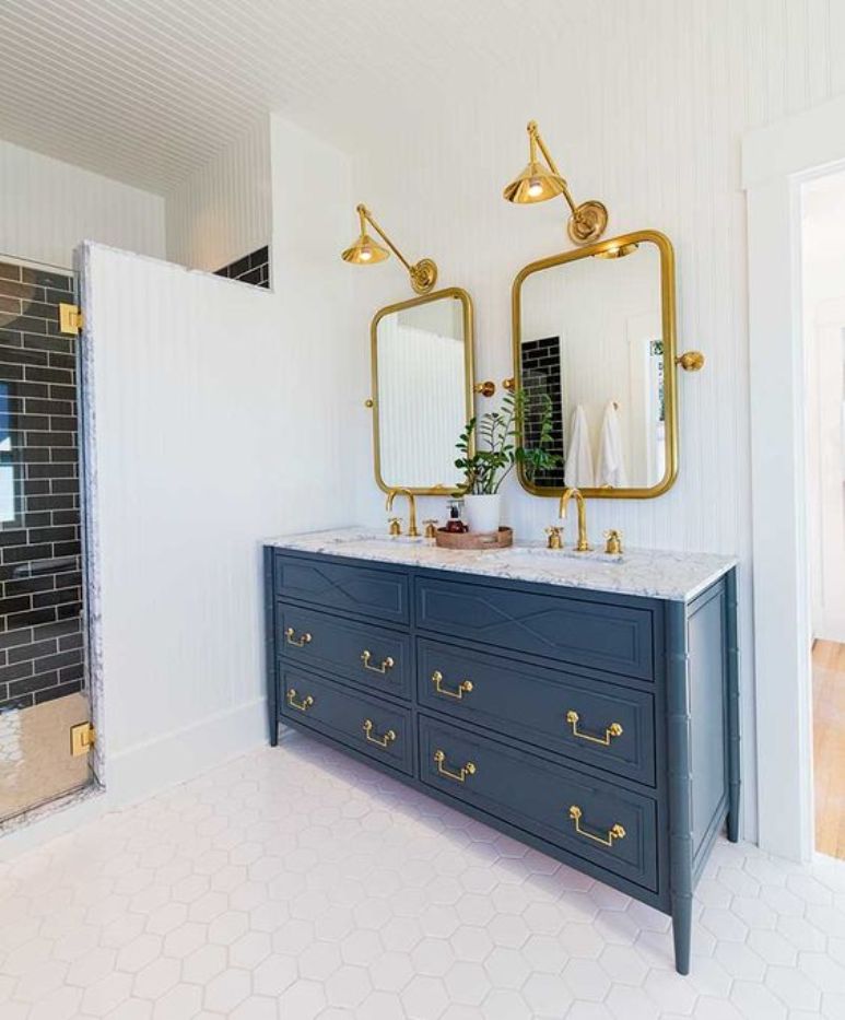 Cómo reutilizar un mueble antiguo como lavabo