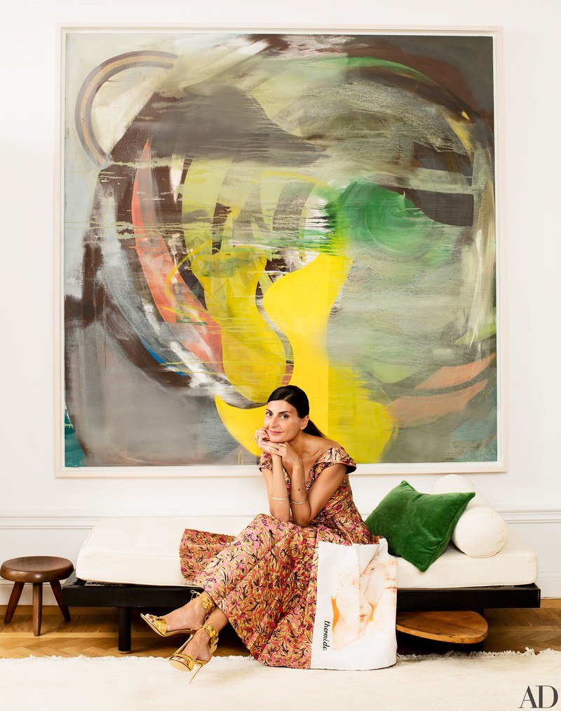 El elegante apartamento de la editora de moda Giovanna Battaglia