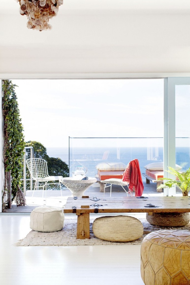 Una casa en la playa inspirada por el estilo marroquí