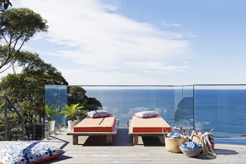 Una casa en la playa inspirada por el estilo marroquí