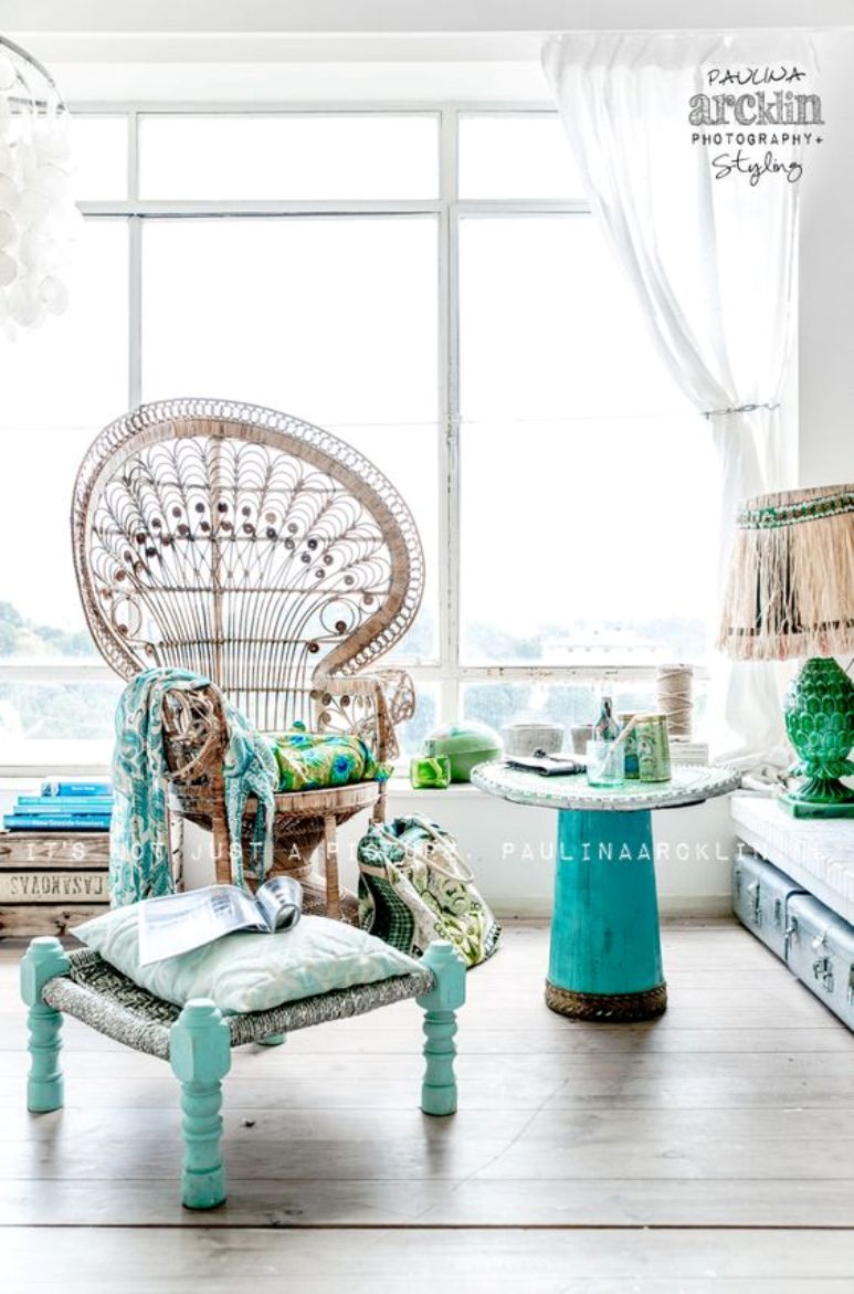 Ideas para decorar con el mítico sillón Emmanuelle