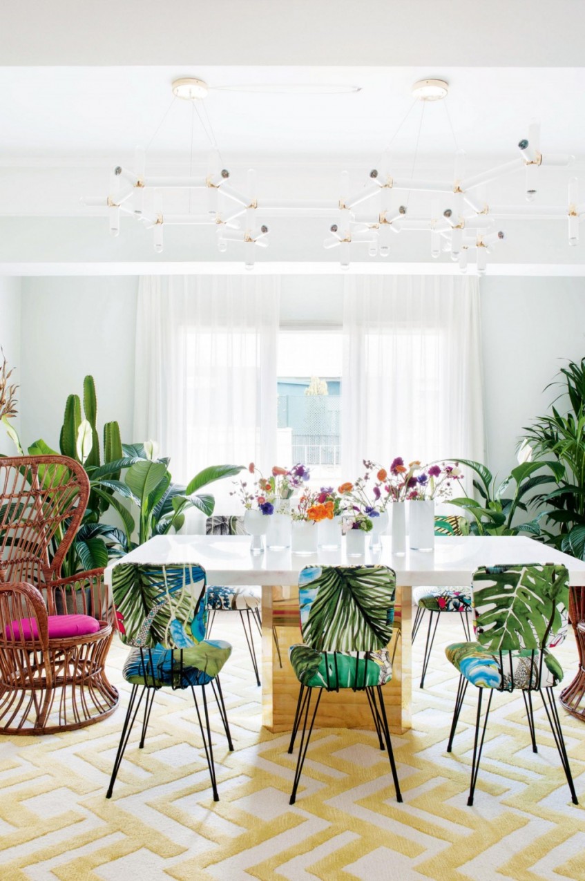 Ideas para decorar con el mítico sillón Emmanuelle