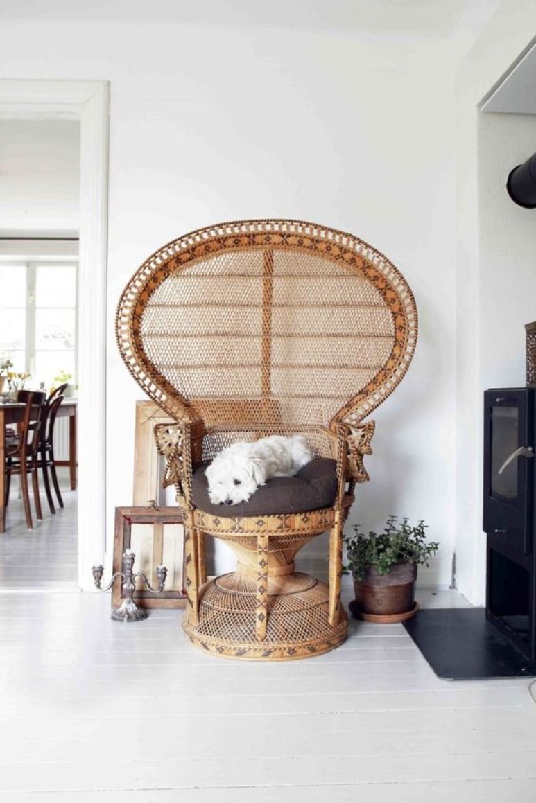 Ideas para decorar con el mítico sillón Emmanuelle