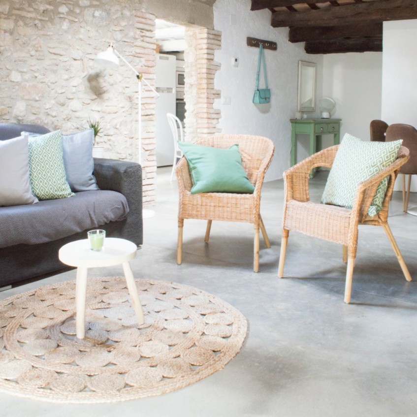 Un apartamento vacacional en el Empordà por Antic&Chic