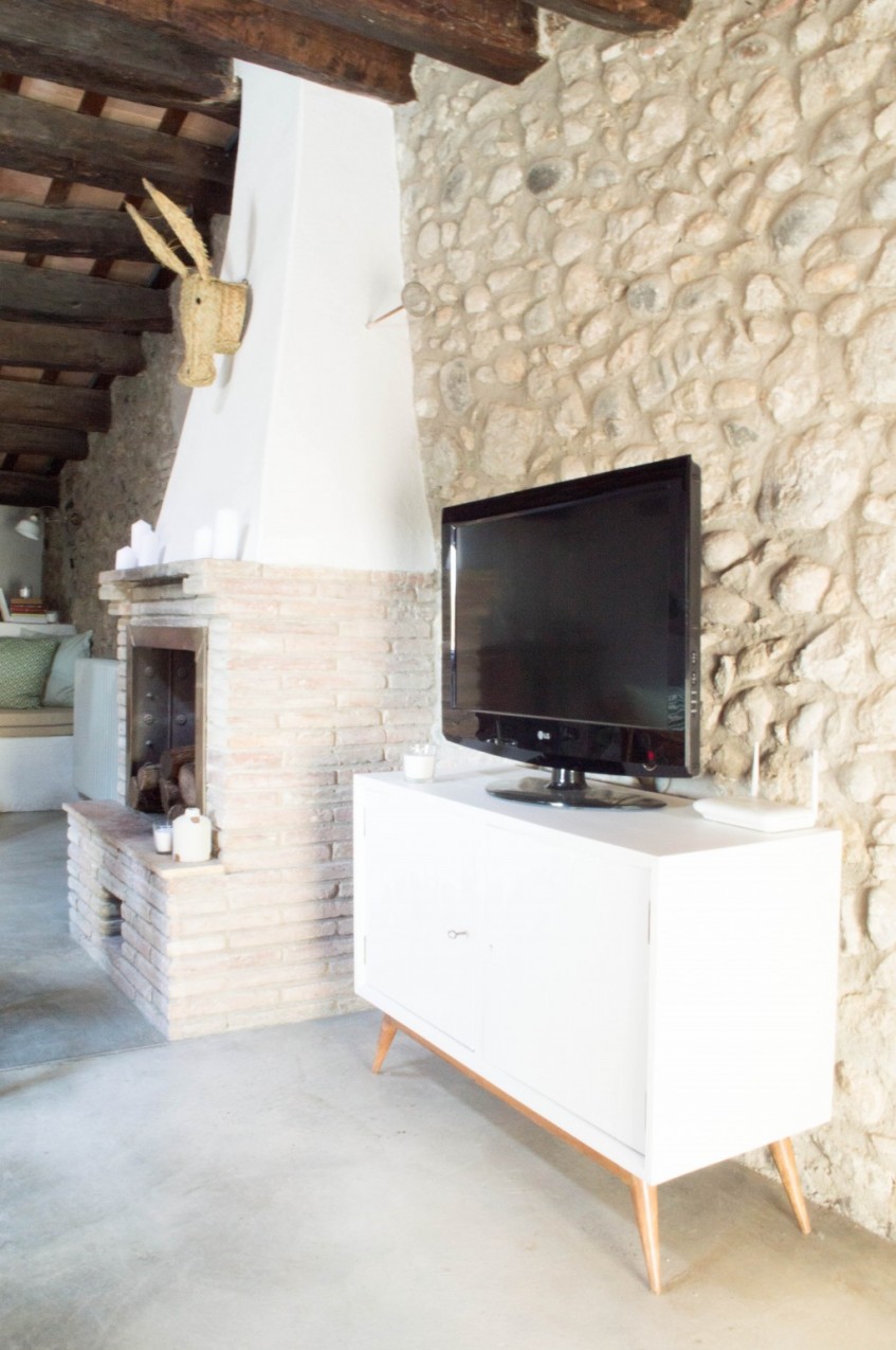 Un apartamento vacacional en el Empordà por Antic&Chic