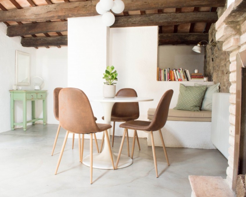 Un apartamento vacacional en el Empordà por Antic&Chic