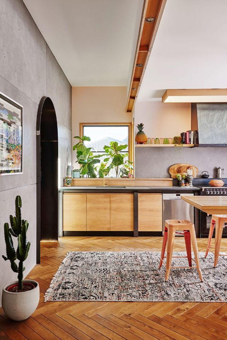 Esta pequeña casa playera nos hace sonreír...