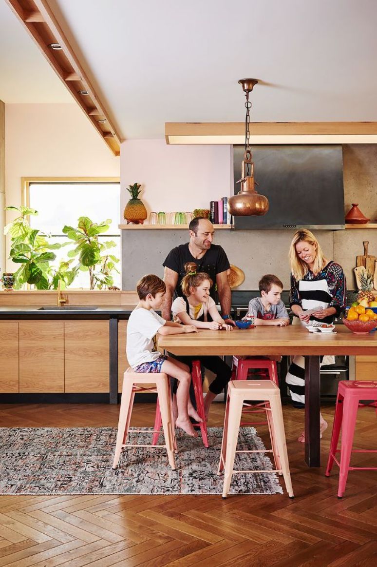 Esta pequeña casa playera nos hace sonreír...