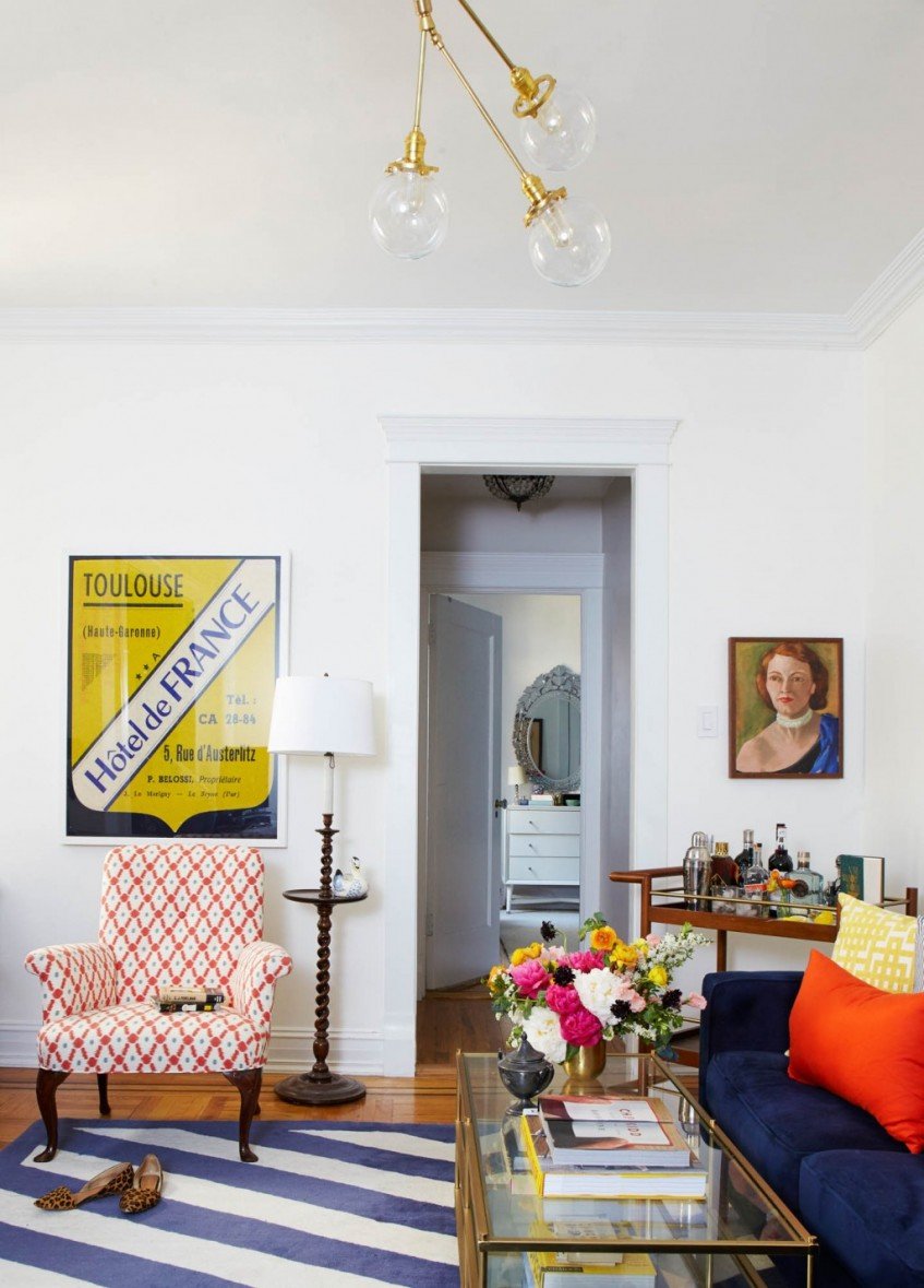 Color con un mix vintage y moderno