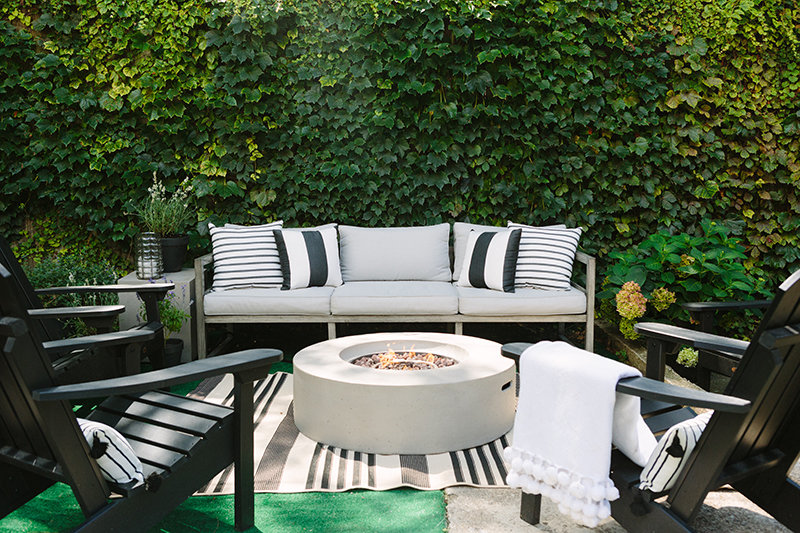 De blanco y muy sofisticada