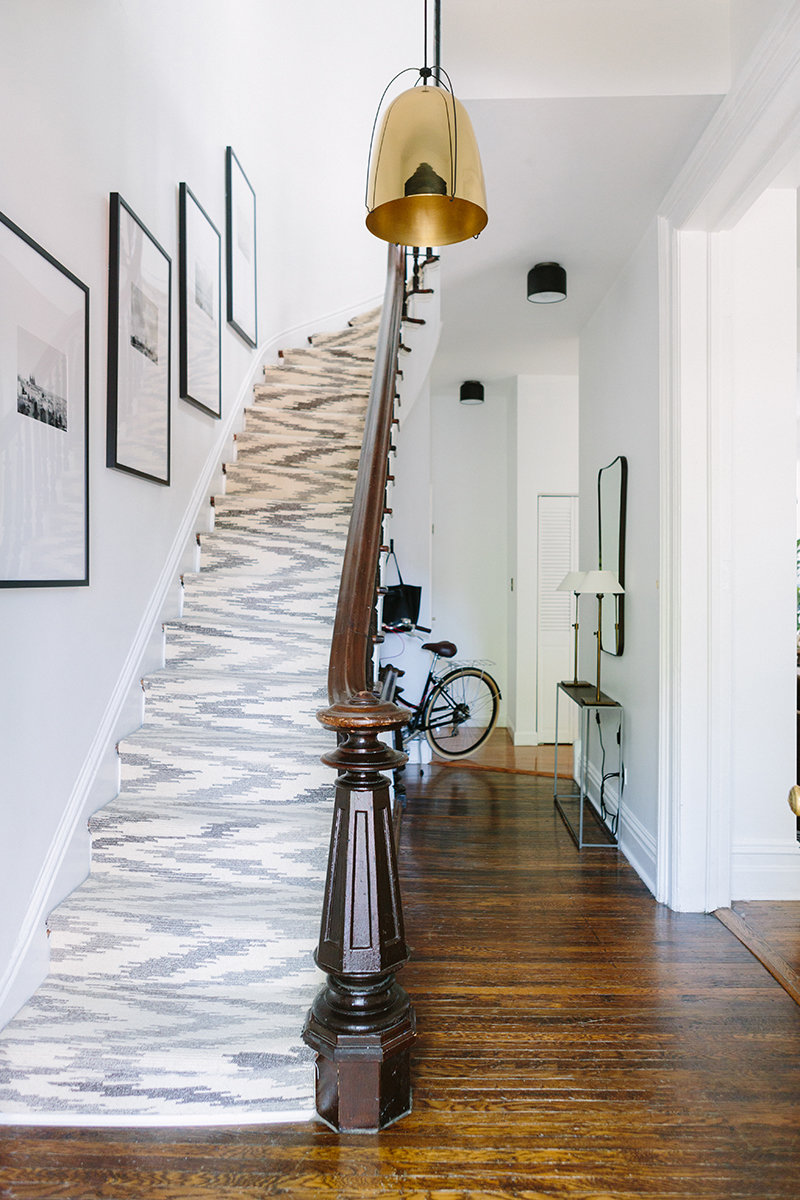 De blanco y muy sofisticada