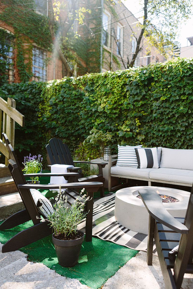 De blanco y muy sofisticada