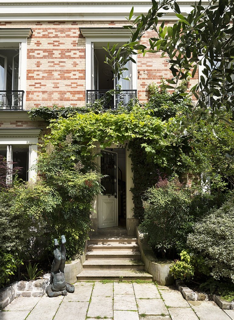 Una casa de campo en París