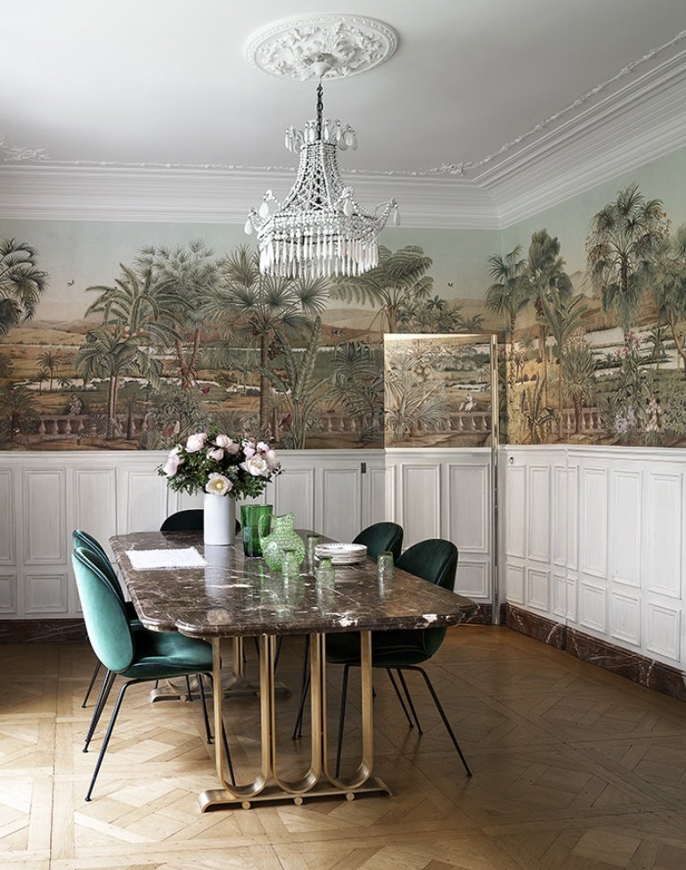 Una casa de campo en París