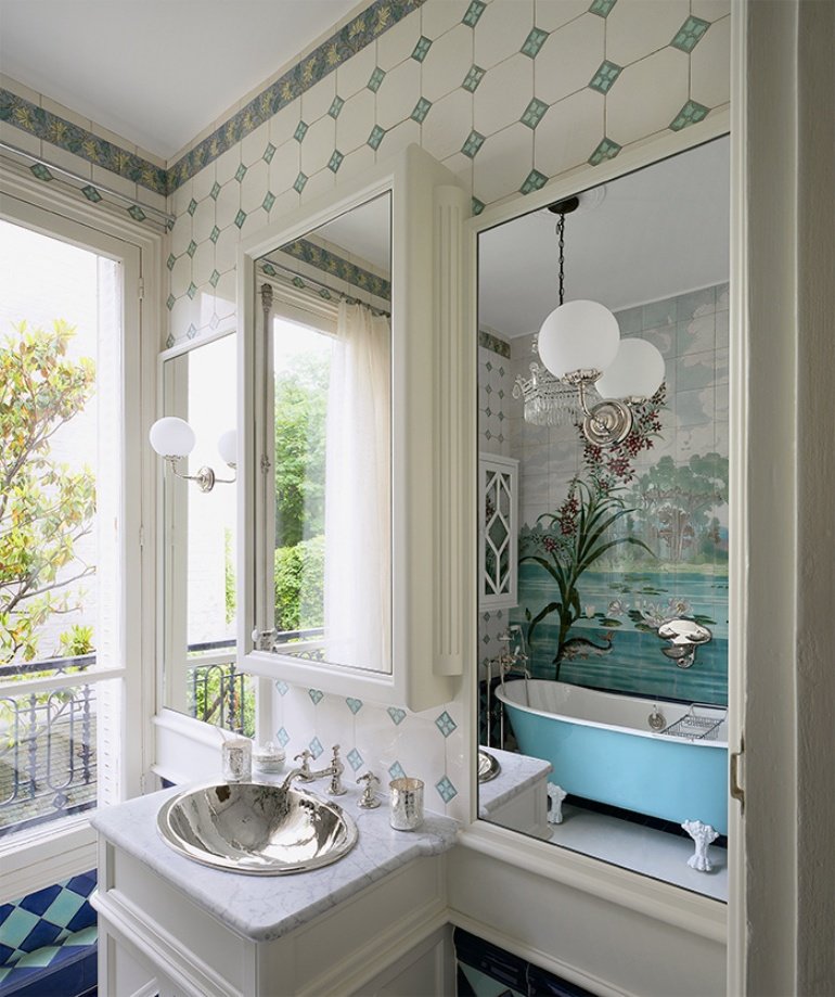 Una casa de campo en París