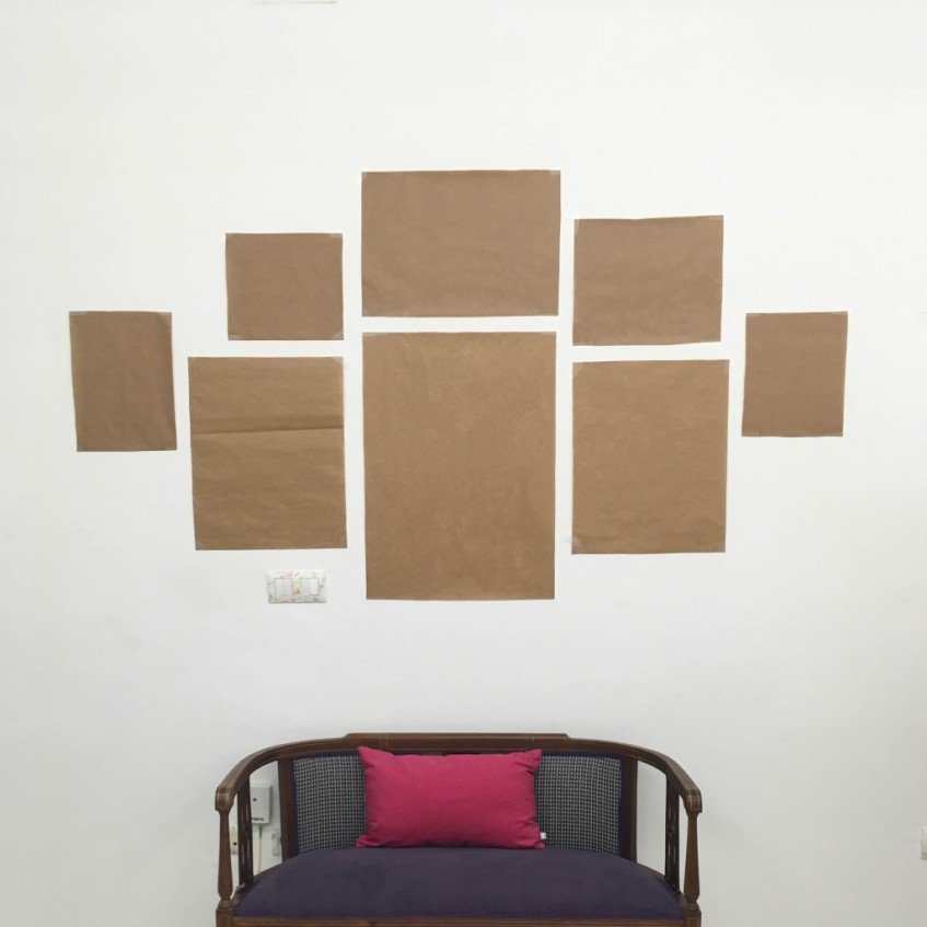 Cómo crear una gallery wall con mapas