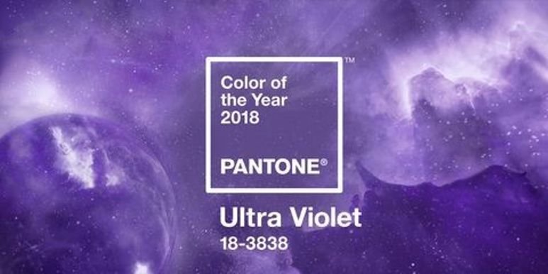 Apuntes sobre el color del año 2018: Ultra Violet