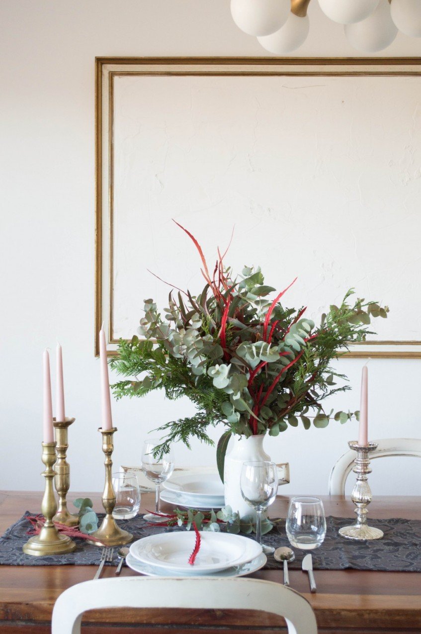 La mesa de Navidad, por Antic&Chic