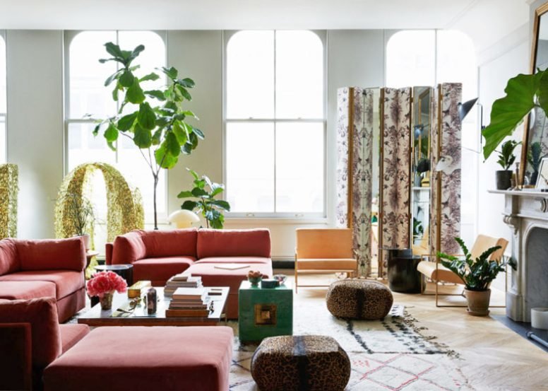 Loft sofisticado y bohemio
