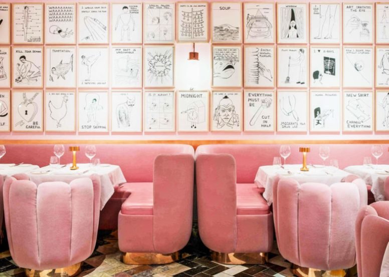 El mítico restaurante rosa de Londres