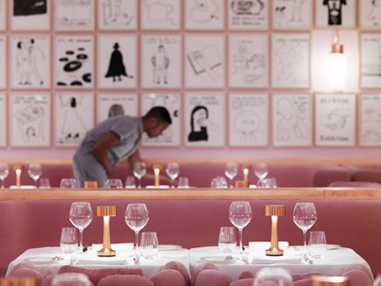 El mítico restaurante rosa de Londres