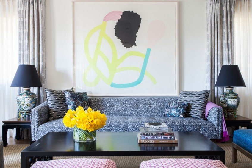 Ecléctica y bohemia casa en California