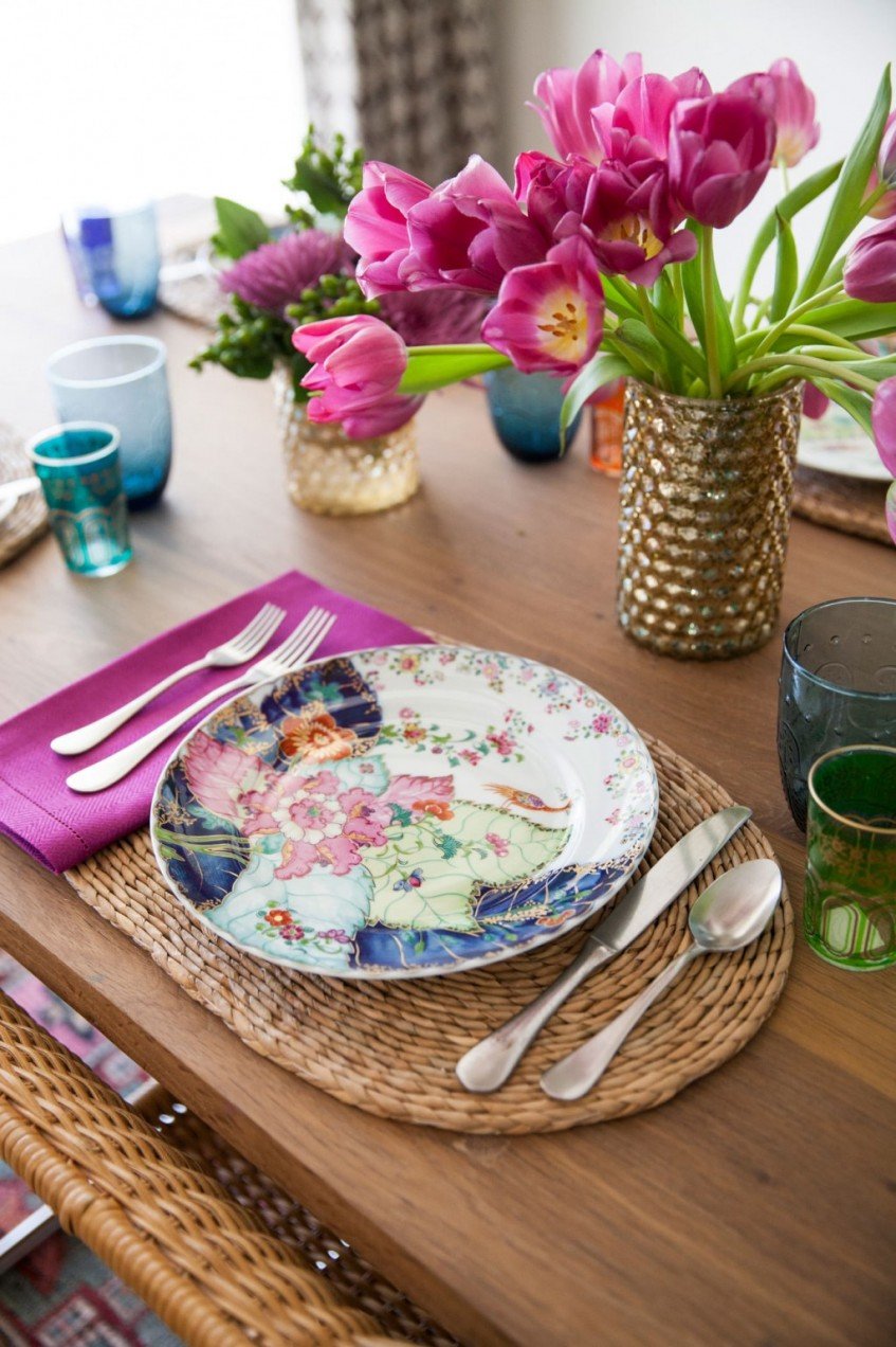 Ecléctica y bohemia casa en California