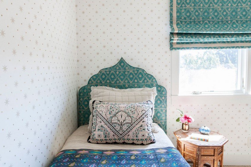 Ecléctica y bohemia casa en California