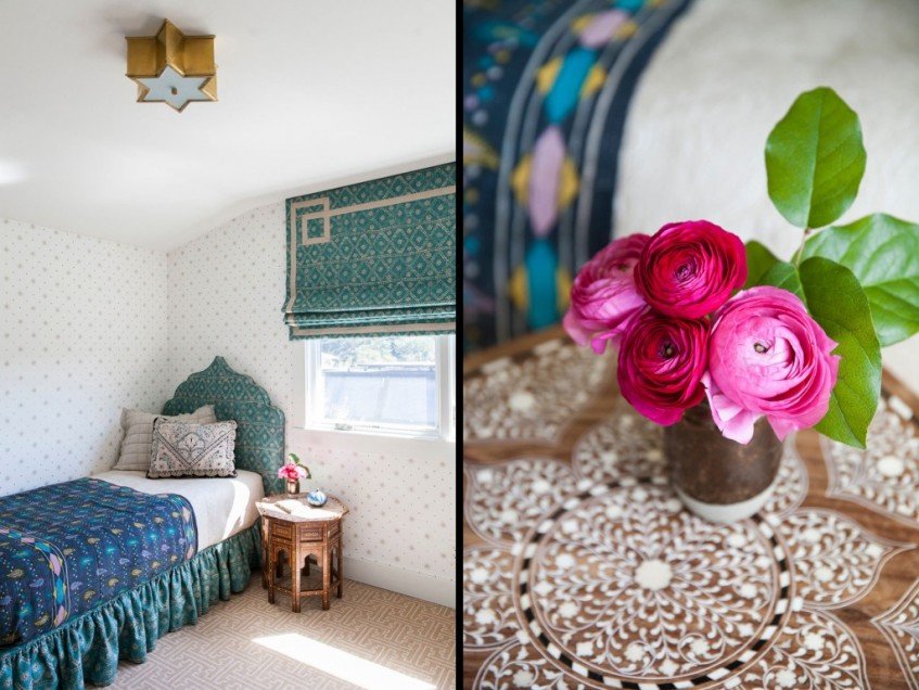 Ecléctica y bohemia casa en California