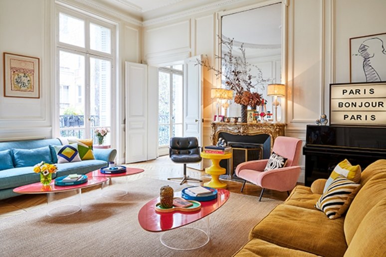 Bohemio y elegante apartamento en París